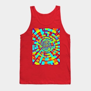 Neon Burst Tank Top